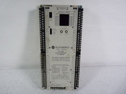 Allen-Bradley 1791-IOVX I/O Module Block 128pts 24VDC  USED