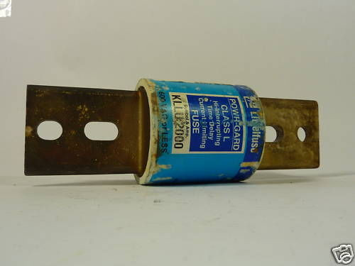 Littelfuse KLLU2000 Time Delay Fuse 2000A 600V  USED