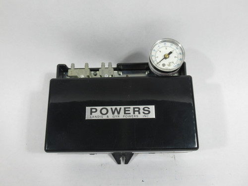 Powers 195-0003 3-Input Receiver Controller w/Gauge *Broken Connector* USED