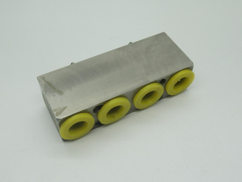 ATI 9120-FN4-M Fluid/Air Module Stainless Steel 3/8" NPT 4 Ports USED