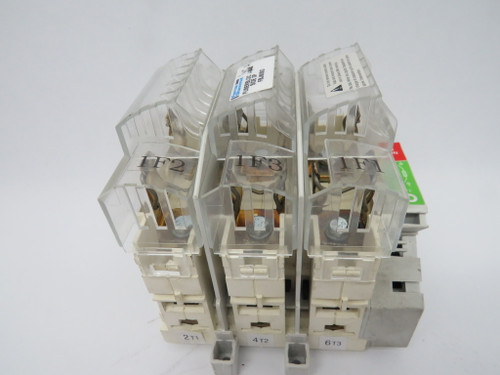 Ferraz Shawmut FBJ60SO Fusible Disconnect Switch 60A *Cracked Enclosure* USED
