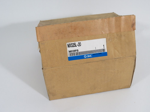 SMC MXS25L-20 Slide Table Guided Cylinder 25mm Bore 20mm Stroke NEW
