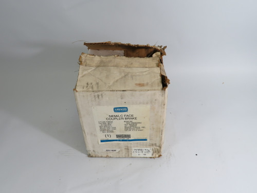 Leeson Coupler Brake 115/208-230V 110/208-220V 50A 1PH GP 60/50HZ NEW