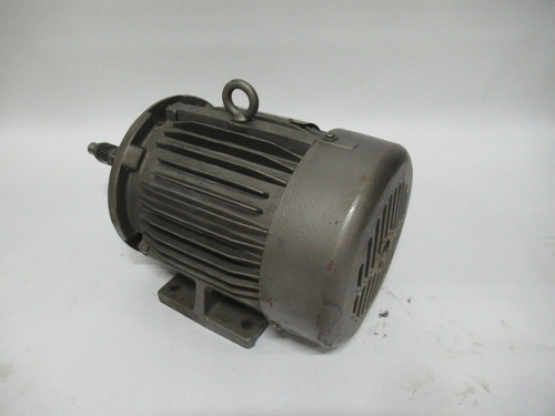 Sterling Electric 3HP 1725RPM 575V 182TC TEFC 3.2A 60Hz CUSTOM SHAFT USED