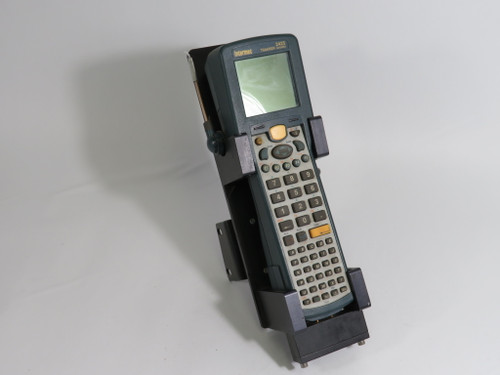 Intermec 2425 Trakker Hand-Held Terminal With Shock Doc *Damaged Antenna* AS IS