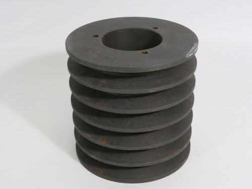 Martin 6B44SD 6-Groove QD Sheave Bushed Bore SHELF WEAR & Rust USED