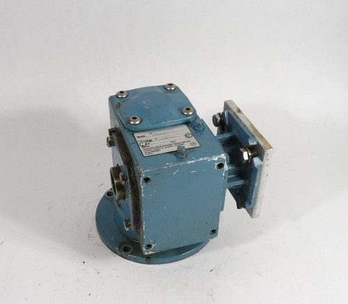 Electra-Gear 1WN0609 Gear Reducer 25:1 Ratio 15mm Bore In 24mm Shaft Out USED