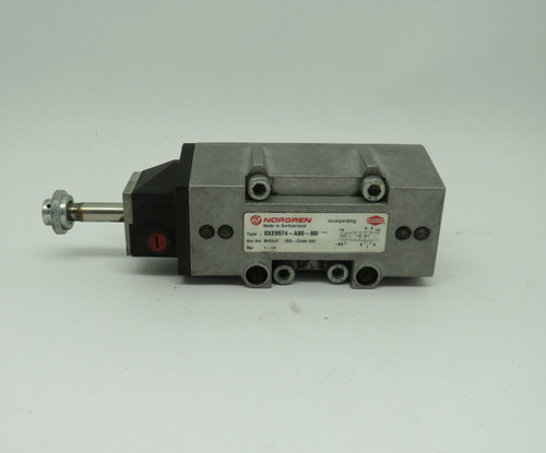 Norgren SXE9574-A80-00 Solenoid Valve 1-10 bar NO COIL USED