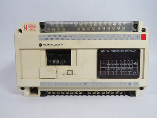 Allen-Bradley 1745-LP151 Processor Unit Series C FRN 6 LOOSE COVER/CRACKS USED