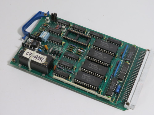 Marposs 6840013405 PC Board Module *Missing Clip & 1 Memory Chip* USED