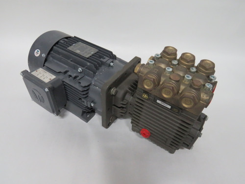 General Pump EZ2542 C/W Techtop 3HP 3490RPM 575V 145TC TEFC 3Ph 2.9FLA 60Hz USED