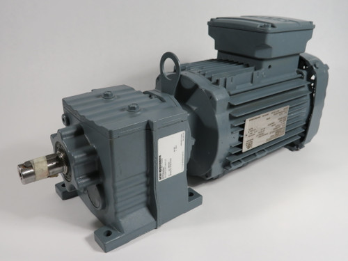 Sew-Eurodrive AC Gearmotor 8.63:1 26Nm 1.5HP 3485/404RPM SHELF WEAR USED