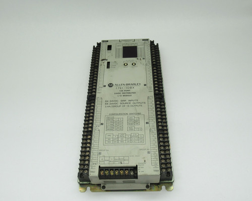 Allen-Bradley 1791-IOBX Distributed I/O Module 24VDC Ser. A *No Doors* USED