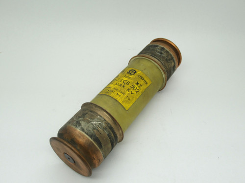 General Electric 9F60LCB502 Motor Starter Fuse 2R 195A 50kA 2.54kV 60Hz USED