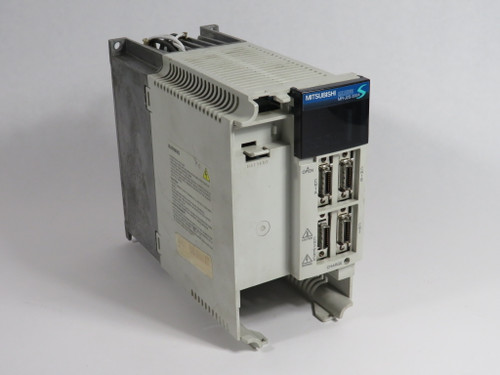 Mitsubishi MR-J2S-350A AC Servo Drive 3.5kW 170V 17.0A MISSING SCREWS/COVER USED