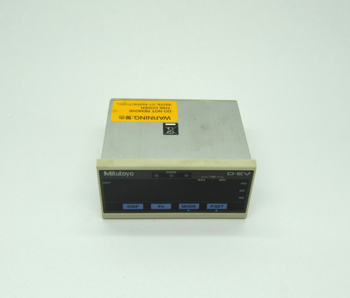 Mitutoya 02ADD400 D-EV Display Unit 12-24VDC 001372 NOP