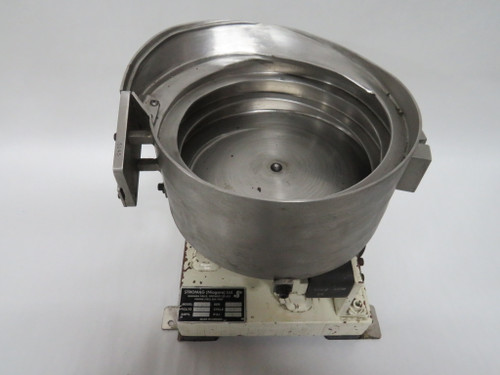 Stromag Model 10 Feeder Bowl 120V 60Hz 15A 0 PSI SHELF WEAR USED
