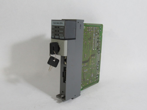 Allen-Bradley 1747-L532 Series D Rev.4 FRN.10 Processor w/Key *No Door* USED