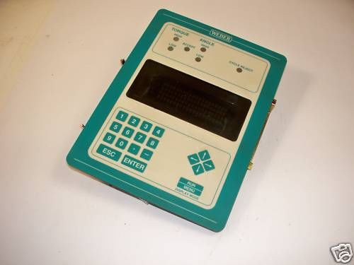 WEBER PC-WFSC 501-024E HC-0502 Controller Screen  USED