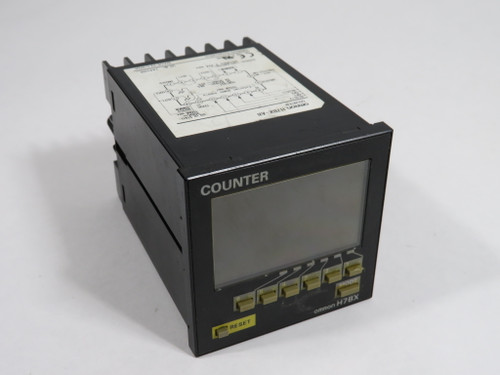 Omron H7BX-AW 6-Digit Digital Counter 12/30VDC@100mA 100-240VAC@50/60Hz USED