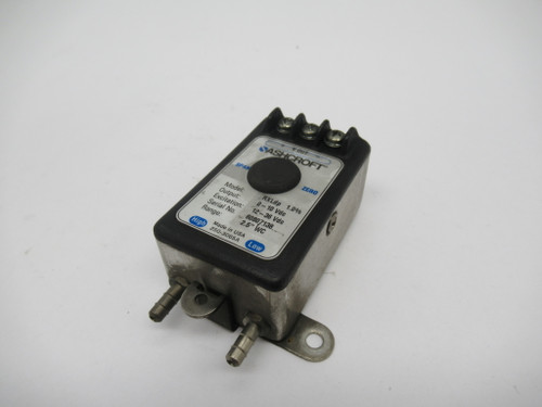 Ashcroft RXLdp Differential Pressure Transducer 0-10VDC Output 2.5"WC USED