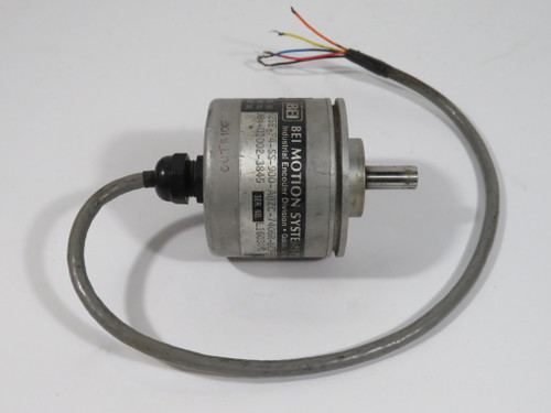 BEI H25E-F4-SS-900-ABZC-7406R-LED-EC18-S Incremental Encoder Servo Mount  USED