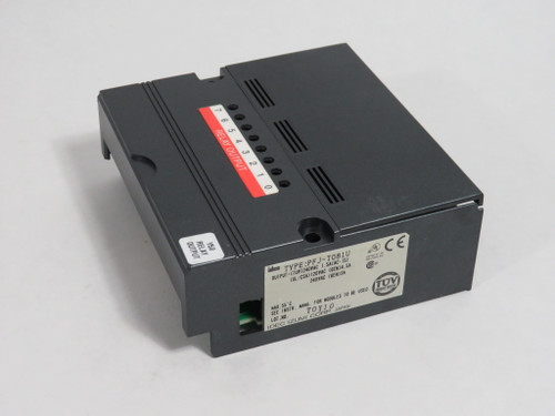 IDEC PFJ-T081U 8-Relay Output Module MISSING SCREWS+RELAY/LOOSE HOUSING USED