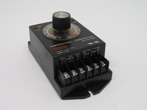 Ogden ZCP100-8-Z069 Temperature Controller 230V 50/60HZ 20A ETR-4-03 USED