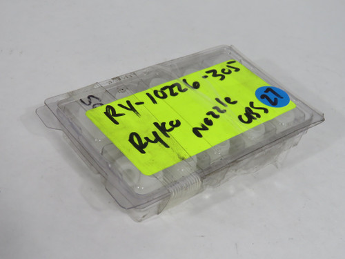 Ryko 10226-305 Plastic Nozzle for US 2001 OHD Car Wash 1/8" 20-Pack NEW