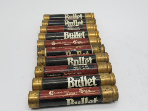 Bullet ECSR60 Time Delay Fuse 60Amp 600V *Lot of 10* USED