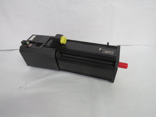 Indramat MAC112D-1-FD-2-C/130-A-2/S013 Servo Motor W/ Cooling Fan  USED