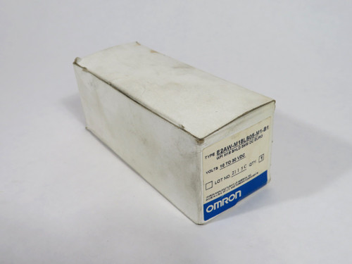 Omron E2AW-M18LS05-M1-B1 Proximity Sensor 10-30VDC 200mA 5mm Distance NEW