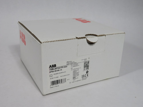 ABB AF52-30-00-13 1SBL367001R1300 Contactor 100-250V 50/60Hz-DC NEW