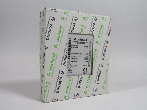 Wieland R1.190.1050.0 PLC Digital I/O Module 24VDC 8-In 4-Out NEW
