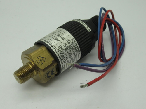 Barksdale 96211-BB4-T4 Compact Pressure Switch 22.5-125PSI 125/250VAC 5A USED