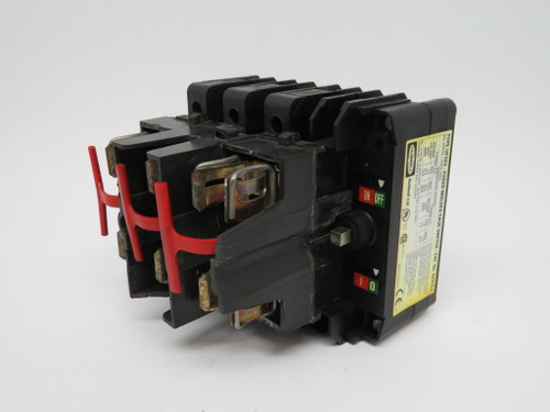 Hubbell 62312-1 Type UFS63 Molded Fuse Switch 60A 600V 250VDC SHELF WEAR USED