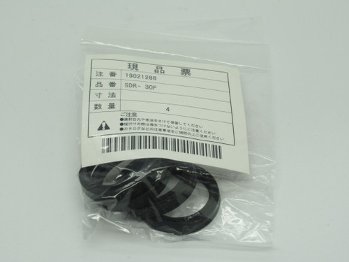 Sakagami SDR-30F Scraper Heat Resistant Dust Seal 30mm ID x 6.5mm W *4-Pack* NWB