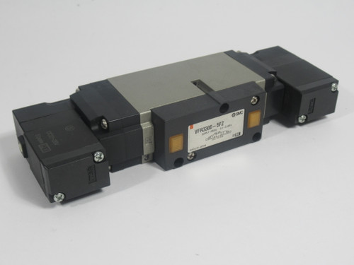 SMC VFR3300-5FZ Double Solenoid Valve 21-26VDC 0.2-0.9MPa NO GASKET NOP