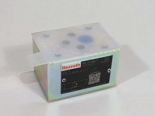 Rexroth R901086077 Check Valve Sandwich Plate 0.5bar Z1S 6 B05-41/V NOP