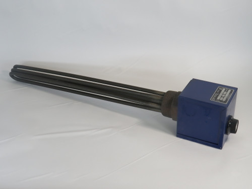 ASB ASPA-18007 Immersion Heater w/Thermostat 4.5kW 3Ph 600V COSMETIC DAMAGE USED