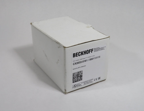 Beckhoff CX2033-0161/000113115 CPU Module AMD Ryzen V1202B 2.3GHz NEW