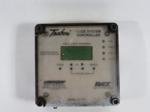 Lubriquip LC-1000-115V Lube System Controller 115AC 50/60Hz SHELF WEAR USED
