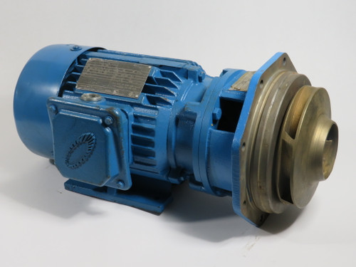 Goulds 4BF2F6D0 Centrifugal Pump C/W TECO 1-1/2HP 1740RPM NO PUMP CASING USED