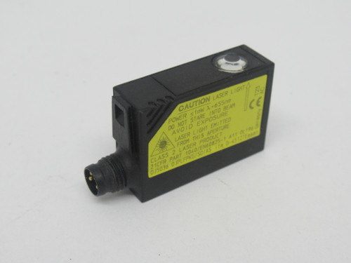 IFM OJ5036 Retro-Reflective Laser Sensor 8m Range 10-30VDC PNP USED