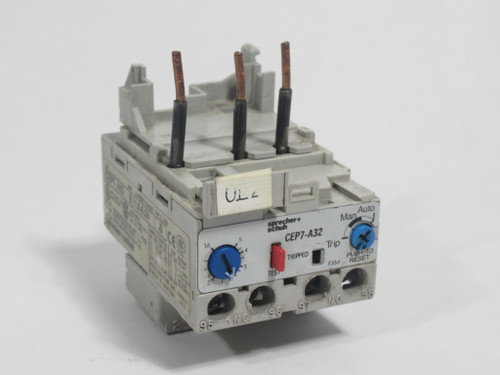 Sprecher + Schuh CEP7-A32-5-10 Thermal Overload Relay Ser.B 1.6-5A Class 10 USED