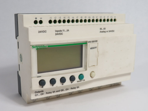 Schneider SR3B261BD Modular Smart Relay Programmable Controller 24VDC USED