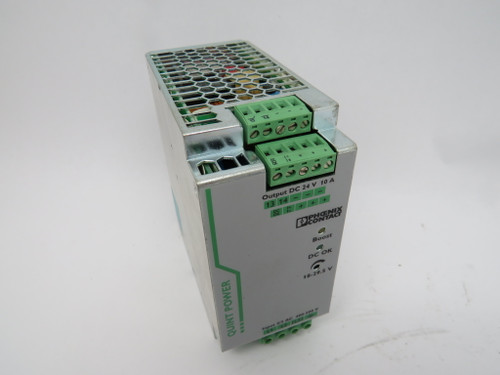Phoenix Contact 2866705 QUINT-PS/3AC/24DC/10 Power Supply Out. 24VDC@10A USED