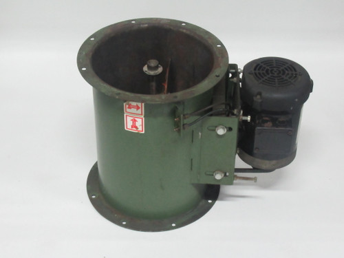 Delhi BTA12T30050P Duct Fan C/W MaxMotion Motor 0.5HP 1725RPM 575V 56HC USED
