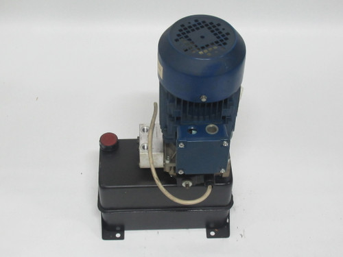 Fimea 80B-4 Motor w/ Hydraulic Tank 0.9kW 1668RPM 276-480V *NO HOSES* USED