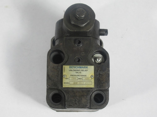 Benchmark URG106F13 Unloading Relief Valve 1500-3000PSI USED